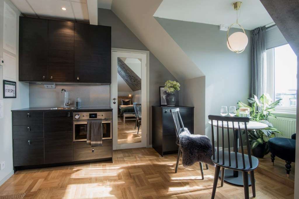 Forenom Aparthotel Stockholm Bromma Kamer foto
