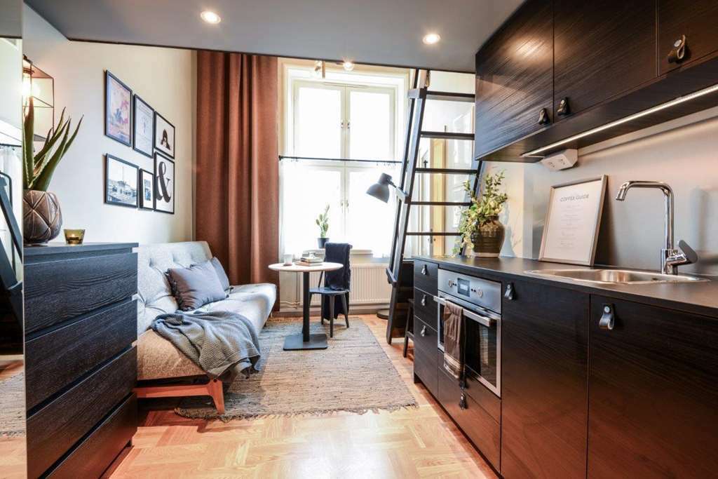 Forenom Aparthotel Stockholm Bromma Kamer foto