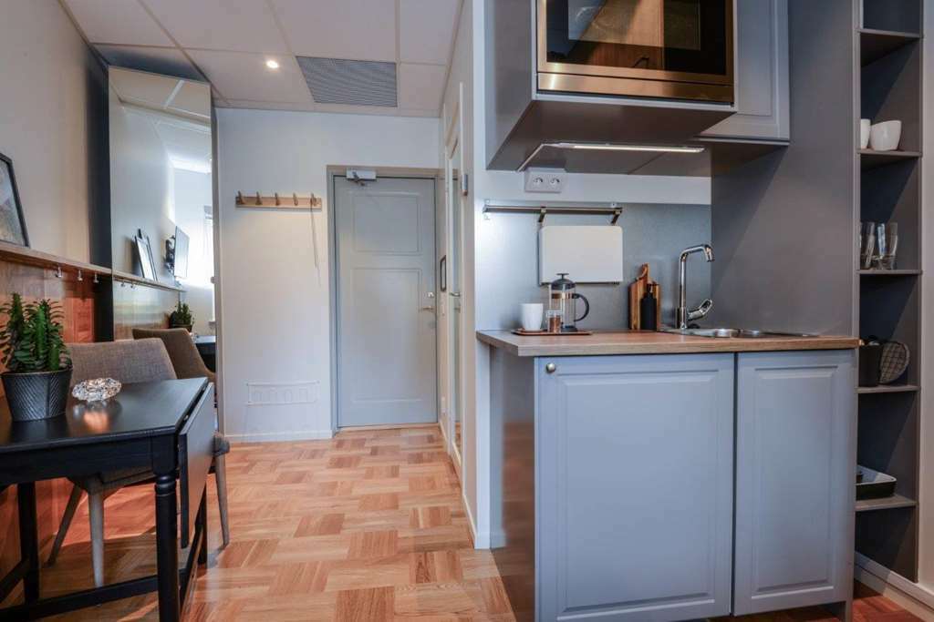 Forenom Aparthotel Stockholm Bromma Kamer foto