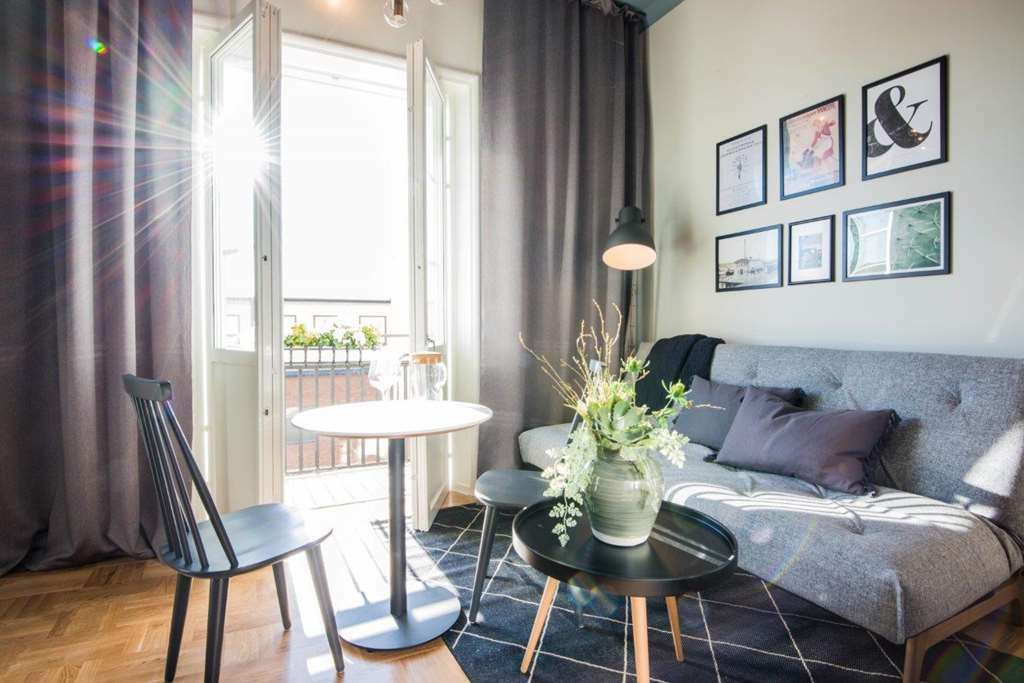 Forenom Aparthotel Stockholm Bromma Kamer foto